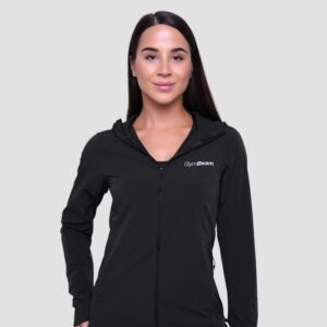 GymBeam Dámska bežecká bunda Pulse Black XLXL GymBeam Dámska bežecká bunda Pulse Black XLXL
