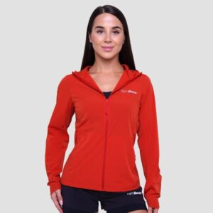 GymBeam Dámska bežecká bunda Pulse Orange XSXS GymBeam Dámska bežecká bunda Pulse Orange XSXS