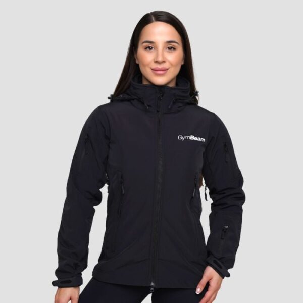 GymBeam Dámska bunda Softshell Black XLXL GymBeam Dámska bunda Softshell Black XLXL