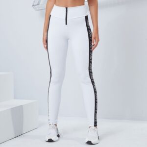 LABELLAMAFIA Dámske legíny Essential LBM White M LABELLAMAFIA Dámske legíny Essential LBM White M