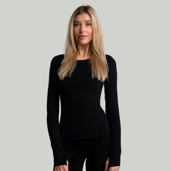 STRIX Dámske tričko s dlhým rukávom MERINO I Black XSXS STRIX Dámske tričko s dlhým rukávom MERINO I Black XSXS