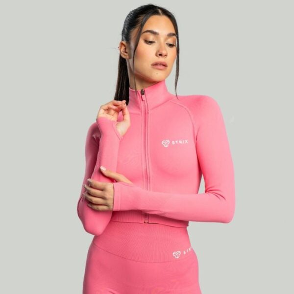 STRIX Dámsky top Cropped Seamless Sorbet L STRIX Dámsky top Cropped Seamless Sorbet L