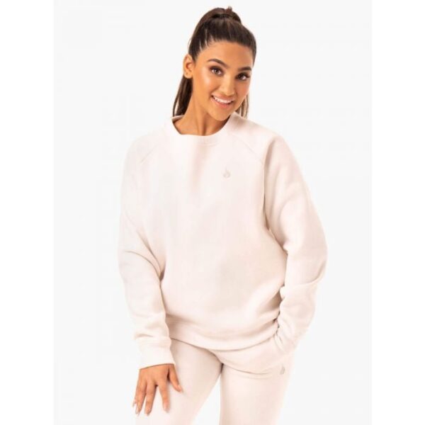 Ryderwear Dámska mikina Adapt Boyfriend Ivory L Ryderwear Dámska mikina Adapt Boyfriend Ivory L