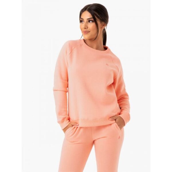 Ryderwear Dámska mikina Adapt Boyfriend Peach L Ryderwear Dámska mikina Adapt Boyfriend Peach L
